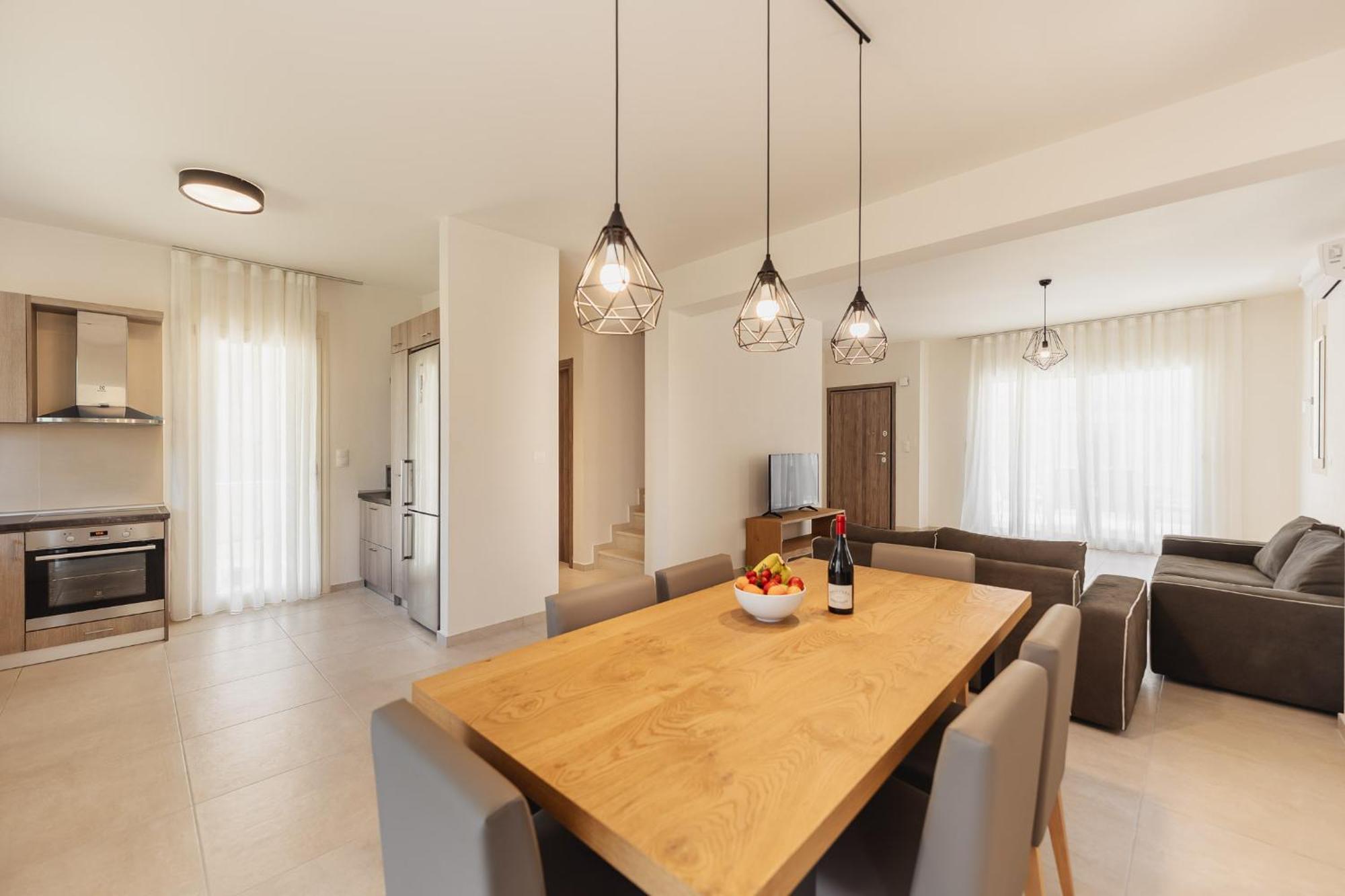 Kalisun Exclusive Villas Nea Kallikrateia Pokoj fotografie